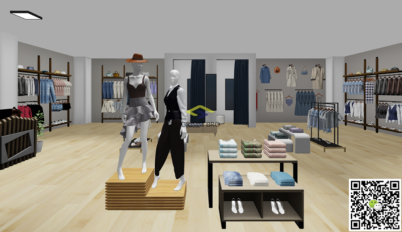 3D服装陈列设计系统